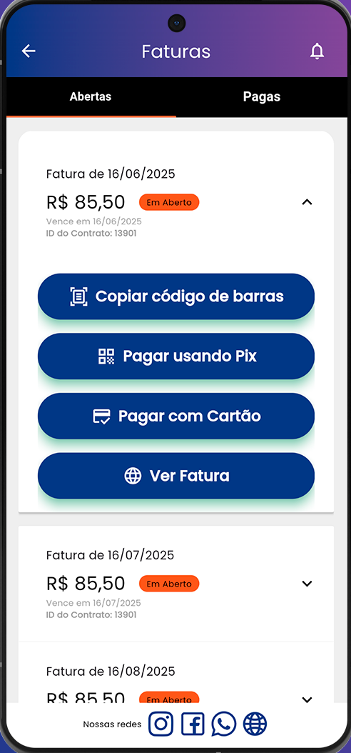 App Speed Test Screen